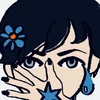 黒い白衣の研究者