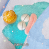 おでこにみかん