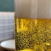 ほうれん草とベーコンのピザ