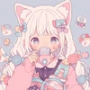 夜櫻となり
