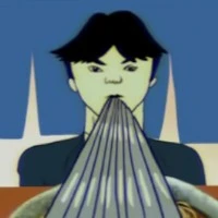 シリアルな表情