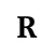 R