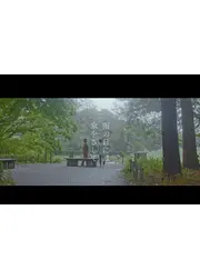 雨の日には傘をさして
