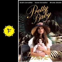 Pretty Baby プリティベイビー ブルックシールズ 有楽町スバル座当時物 Pretty Baby プリティベイビー ブルックシールズ 有楽町スバル座