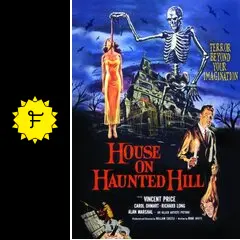 映画プレスシート　地獄へつづく部屋　ビンセント・プライス　65年前のホラー映画 映画プレスシート 地獄へつづく部屋 ビンセント・プライス 65年