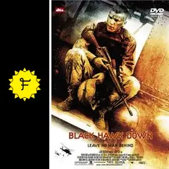 ブラックホーク・ダウン　USオリジナル映画ポスター Yahoo!オークション - ポスター『ブラックホーク・ダウン