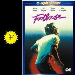 レア‼️映画「フットルース」ポスター　※出演　ケヴィン・ベーコン レア‼️映画「フットルース」ポスター ※出演 ケヴィン・ベーコン