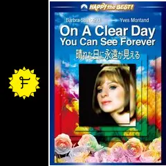 晴れた日に永遠が見える [DVD] Amazon.com: On a Clear Day You Can See Forever [DVD