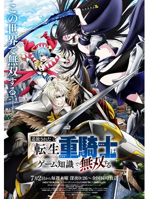 追放された転生重騎士はゲーム知識で無双する