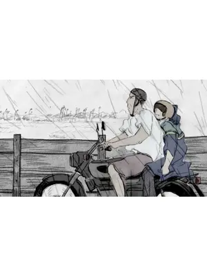風に揺られて