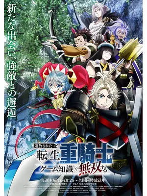 追放された転生重騎士はゲーム知識で無双する