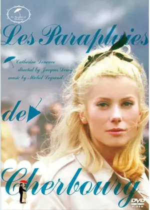 古い映画ポスター/シェルブールの雨傘/1964年/フランス/B2