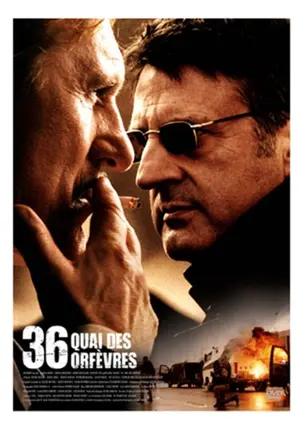 N1225 あるいは裏切りという名の犬　36 Quai des Orfèvres DVDラベル】あるいは裏切りという名の犬／36 QUAI DES ORFEVRES