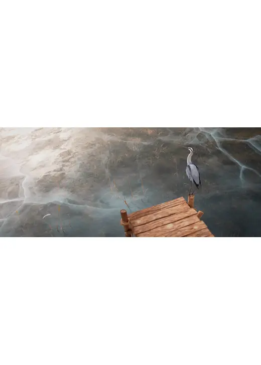 氷の下で