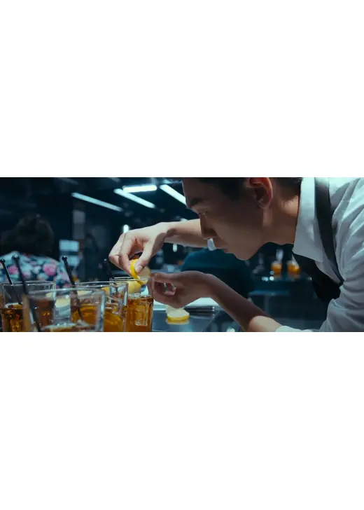 レモン、牛乳