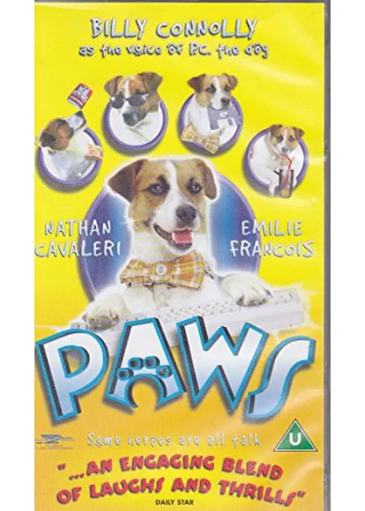 ポーズ！ おしゃべりパソコン犬危機一髪！